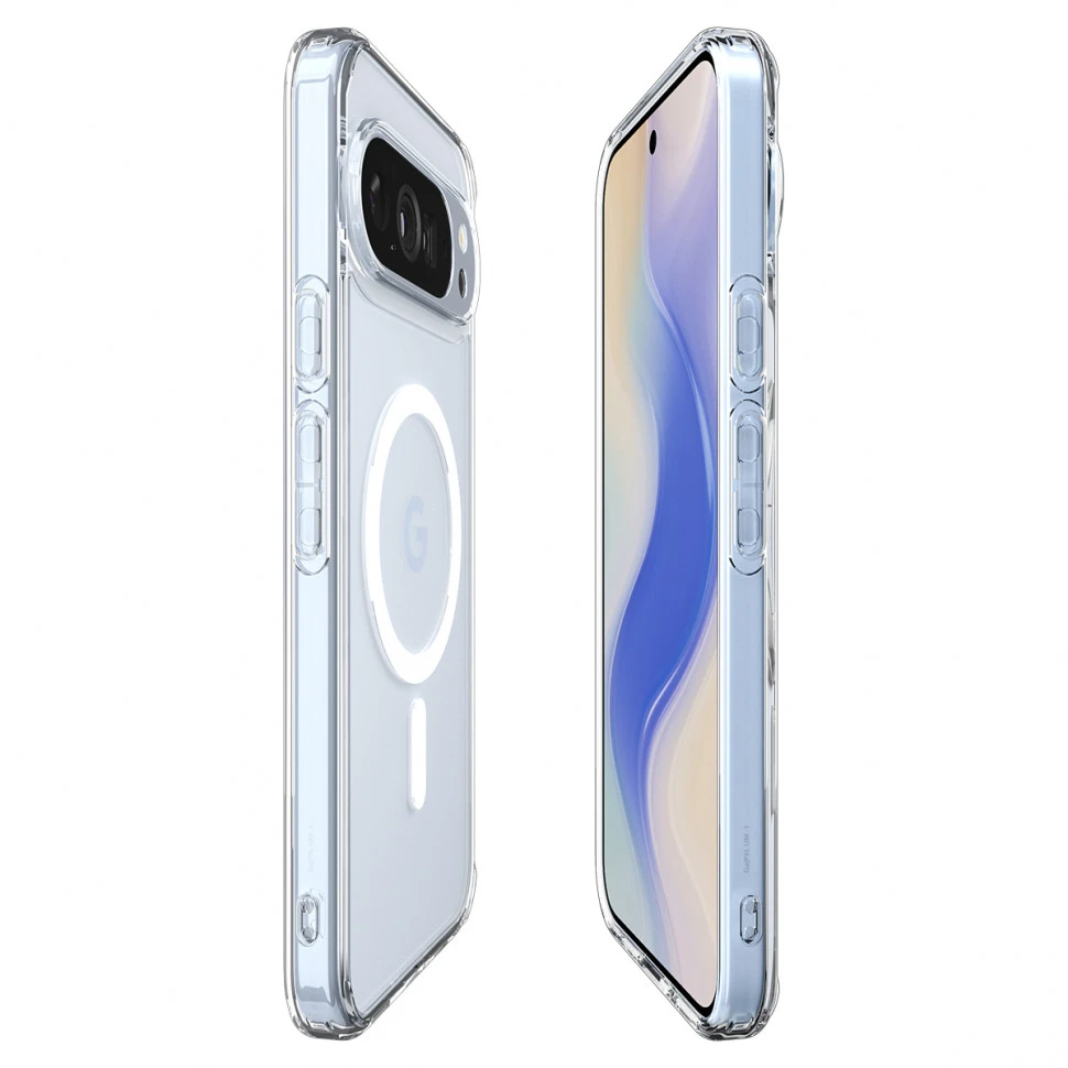Чехол защитный Spigen Ultra Hybrid MagSafe для Google Pixel 10 Pro XL Прозрачный