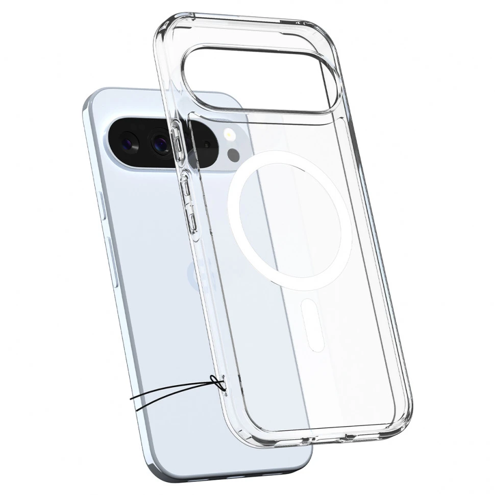 Чехол защитный Spigen Ultra Hybrid MagSafe для Google Pixel 10 Pro XL Прозрачный