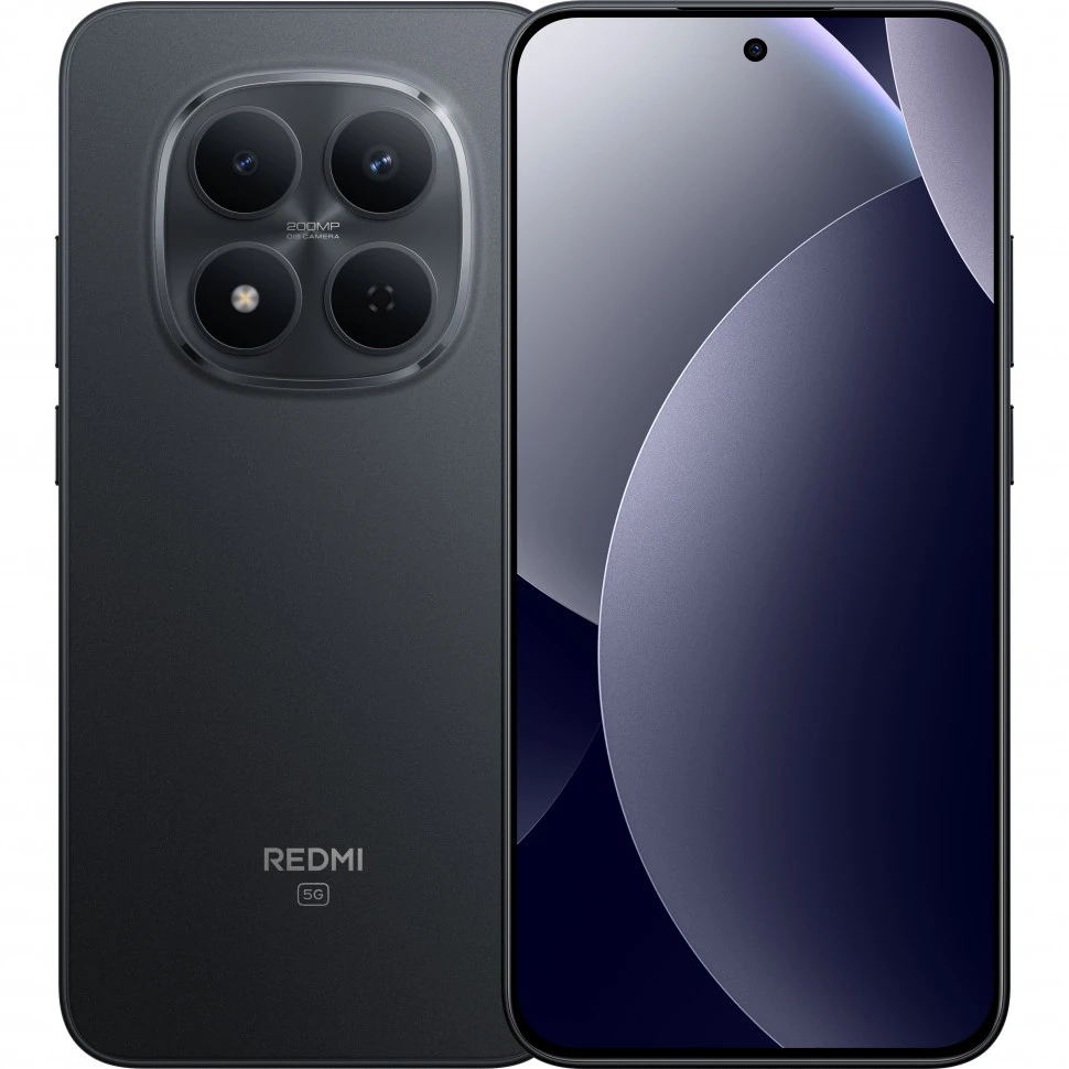 Смартфон Xiaomi Redmi Note 15 Pro 5G 12/256GB Черный (Black)