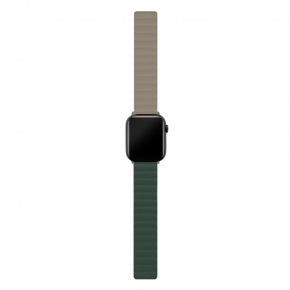 Ремешок uBear Mode для Apple Watch 40/41/42mm (S/M) Зеленый/Серый