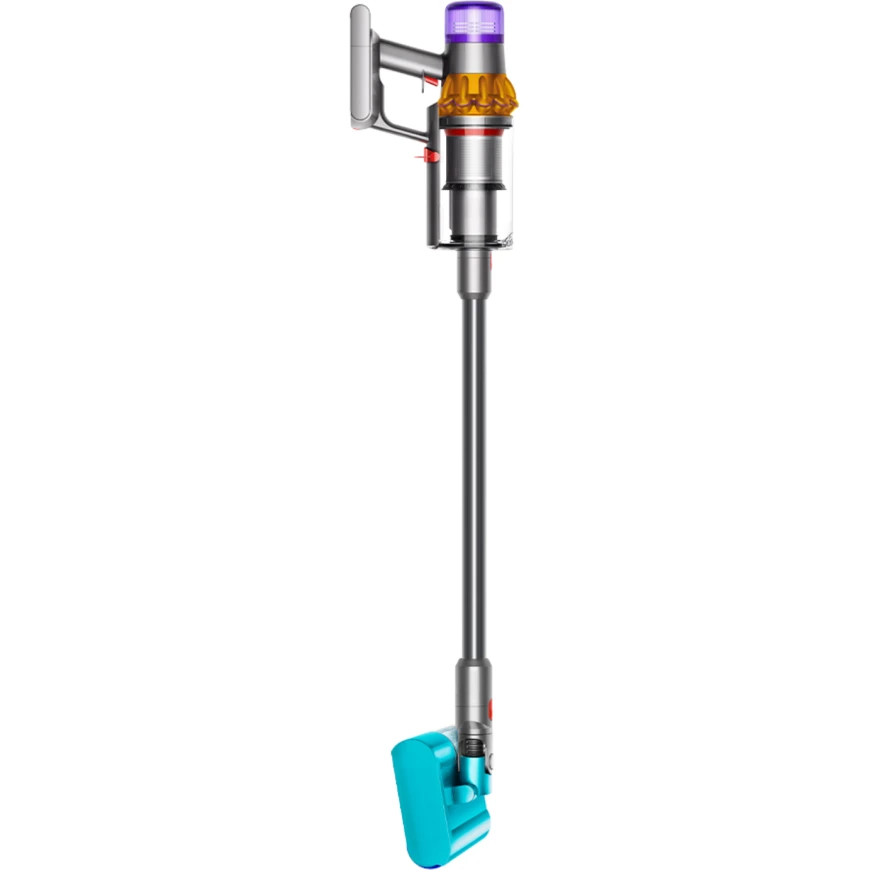 Вертикальный беспроводной пылесос Dyson V15s Detect Submarine (SV47) Yellow/Nickel (Вилка CN)
