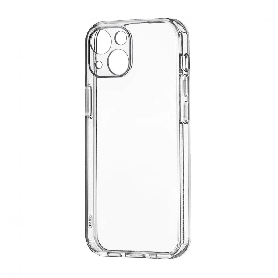 Чехол защитный силиконовый для iPhone 13 TPU 1.2mm Прозрачный