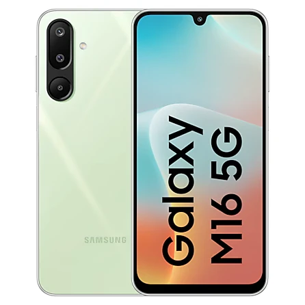 Смартфон Samsung Galaxy M16 5G 6/128GB Мятный (Mint Green)