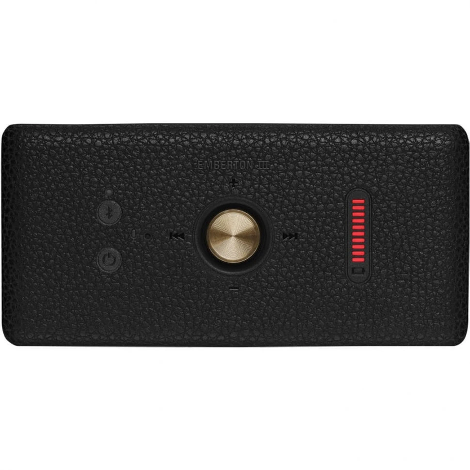Портативная акустика Marshall Emberton III Черный (Black & Brass)
