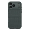 Чехол защитный Spigen Liquid Air для iPhone 17 Pro Зеленый (Abyss Green)