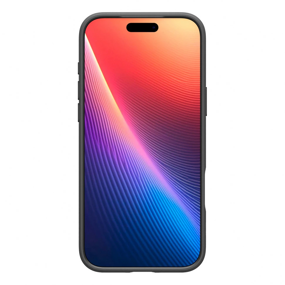 Чехол защитный Spigen Liquid Air для iPhone 17 Pro Черный (Black)