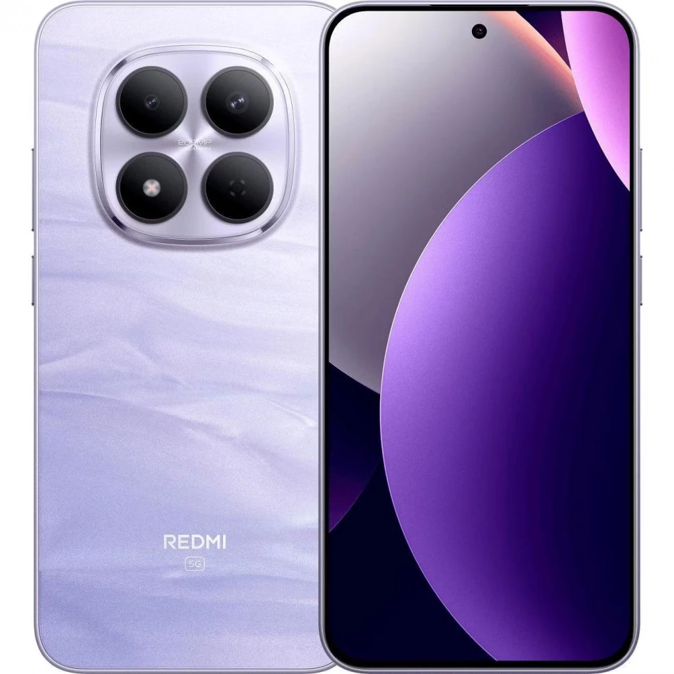 Смартфон Xiaomi Redmi Note 15 Pro 5G 12/512GB Фиолетовый (Purple)