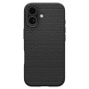 Чехол защитный Spigen Liquid Air для iPhone 17 Черный (Black)