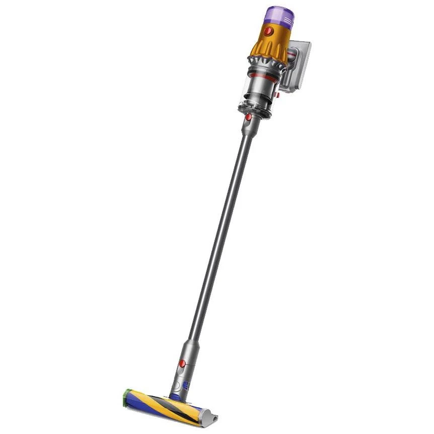Вертикальный беспроводной пылесос Dyson V12 Detect Slim Absolute (SV46) Yellow/Nickel (Вилка CN)