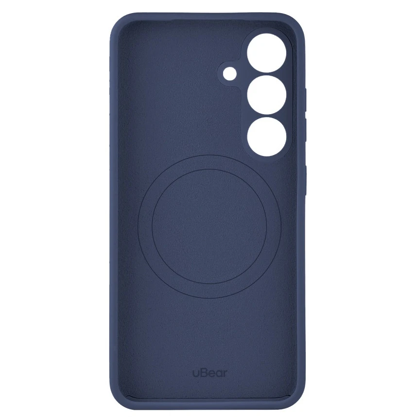 Чехол защитный uBear Touch Mag Case для Samsung Galaxy S25 Темно-Синий