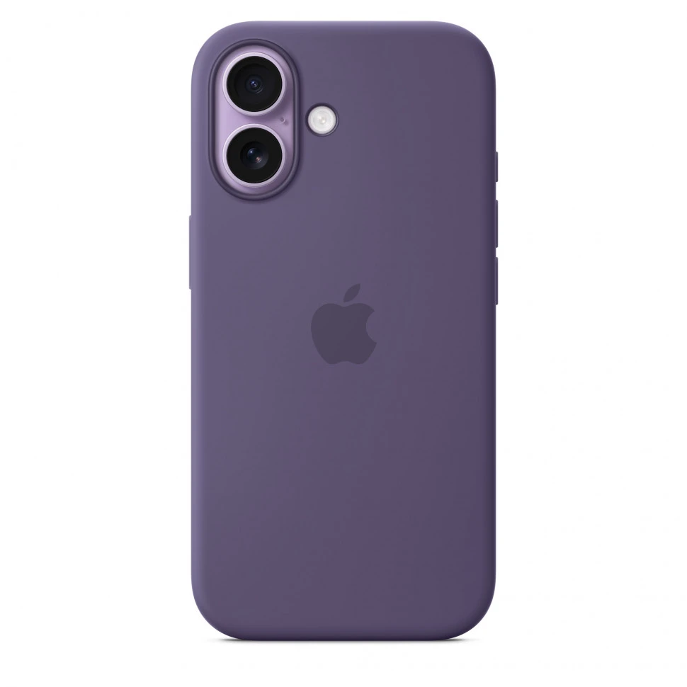 Чехол защитный Apple Silicone Case with MagSafe для iPhone 17 Purple Fog