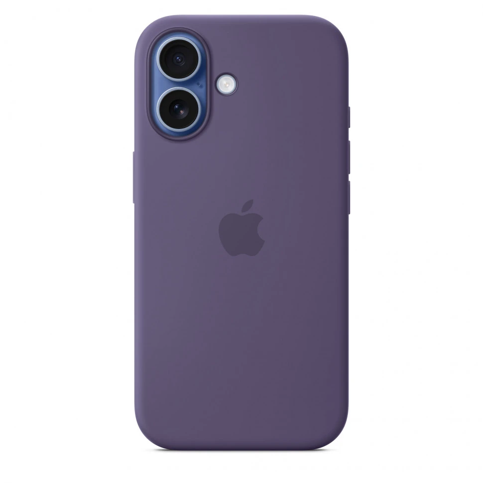 Чехол защитный Apple Silicone Case with MagSafe для iPhone 17 Purple Fog