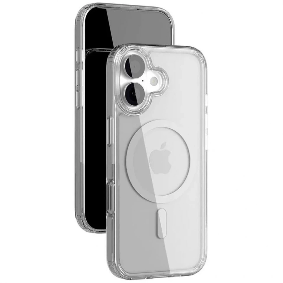 Чехол защитный VLP Lite Air Case MagSafe для iPhone 17 Прозрачный
