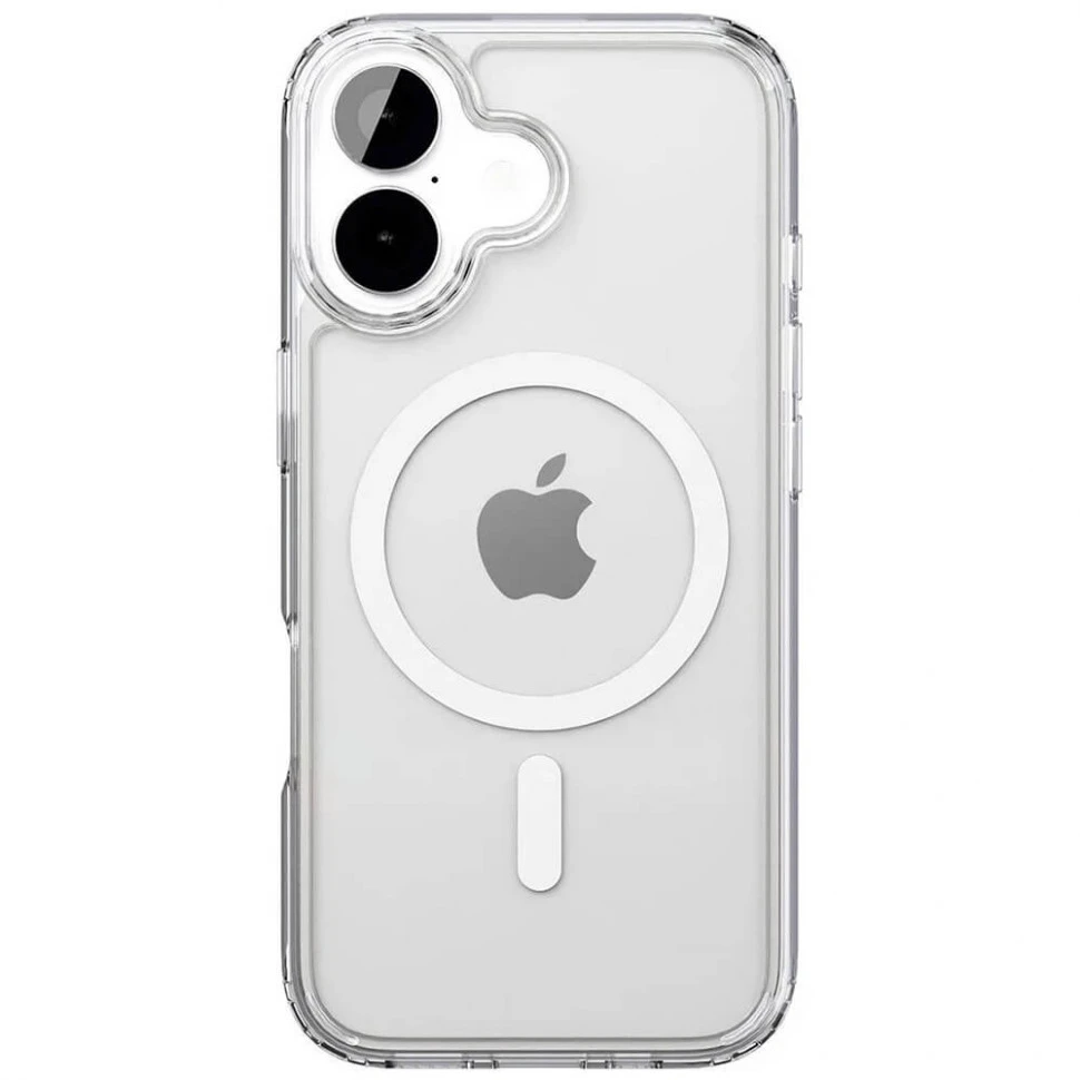 Чехол защитный VLP Lite Air Case MagSafe для iPhone 17 Прозрачный