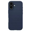 Чехол защитный Spigen Liquid Air для iPhone 17 Синий (Metal Slate)