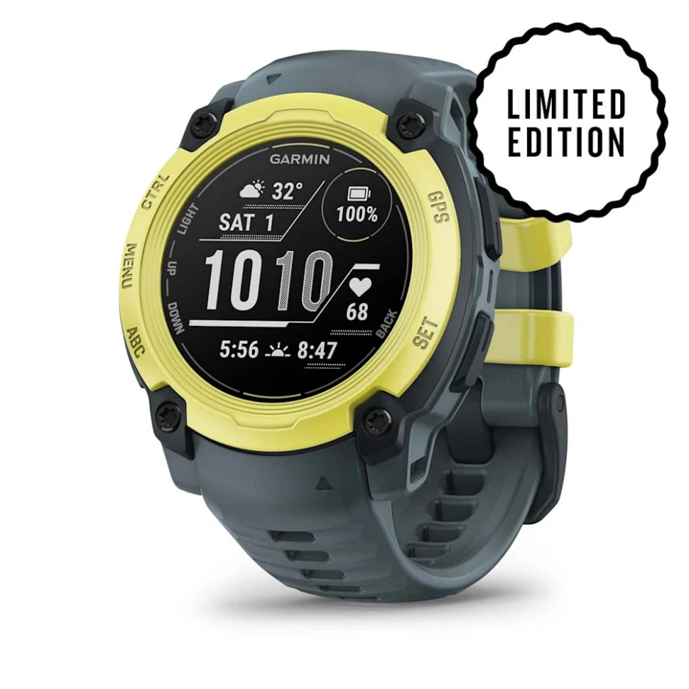 Умные часы Garmin Instinct E 40mm Electric Lime with Twilight Band (010-02932-01)