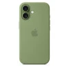 Чехол защитный Apple Silicone Case with MagSafe для iPhone 17 Light Moss