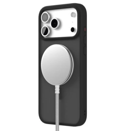 Чехол защитный VLP Lite Bloom Case MagSafe для iPhone 17 Черный