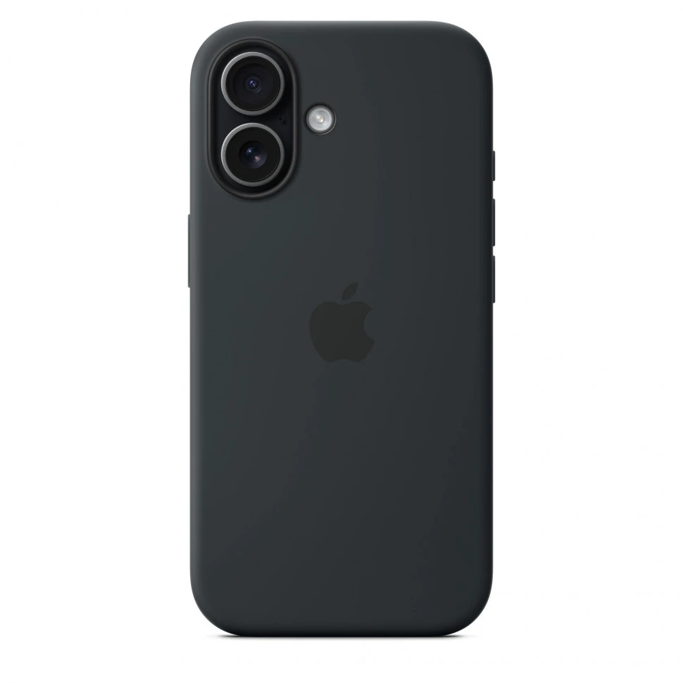 Чехол защитный Apple Silicone Case with MagSafe для iPhone 17 Black