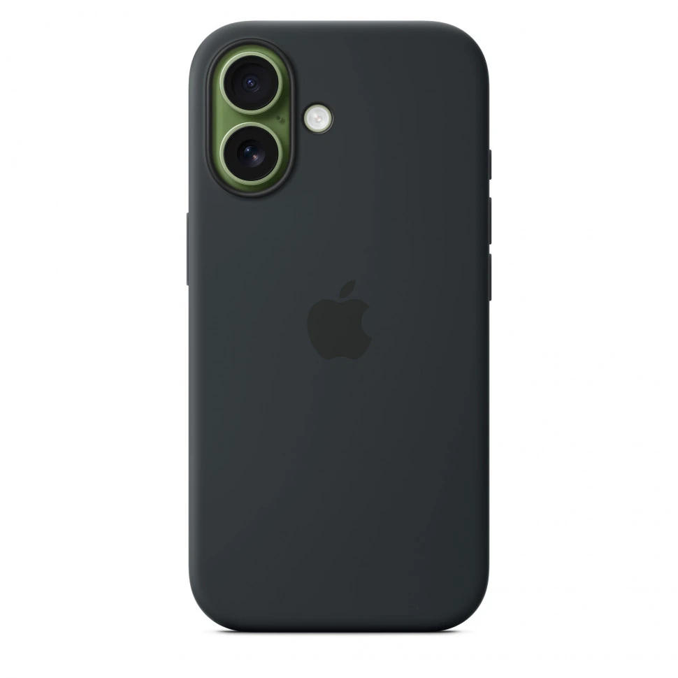Чехол защитный Apple Silicone Case with MagSafe для iPhone 17 Black