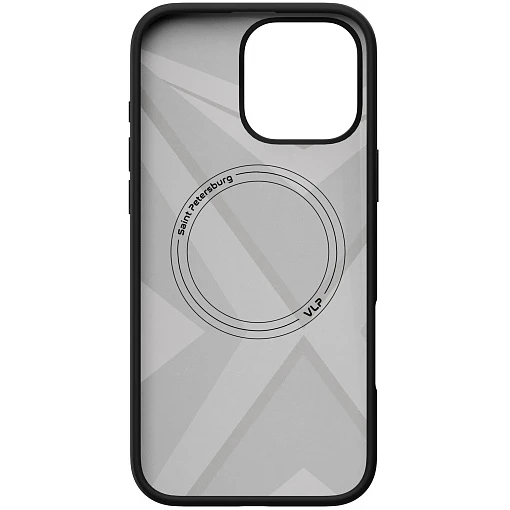 Чехол защитный VLP Aster Pro Case MagSafe для iPhone 16 Pro Черный