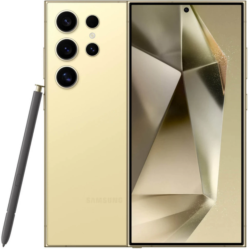 Смартфон Samsung Galaxy S24 Ultra 12/1024GB Желтый (Titanium Yellow)