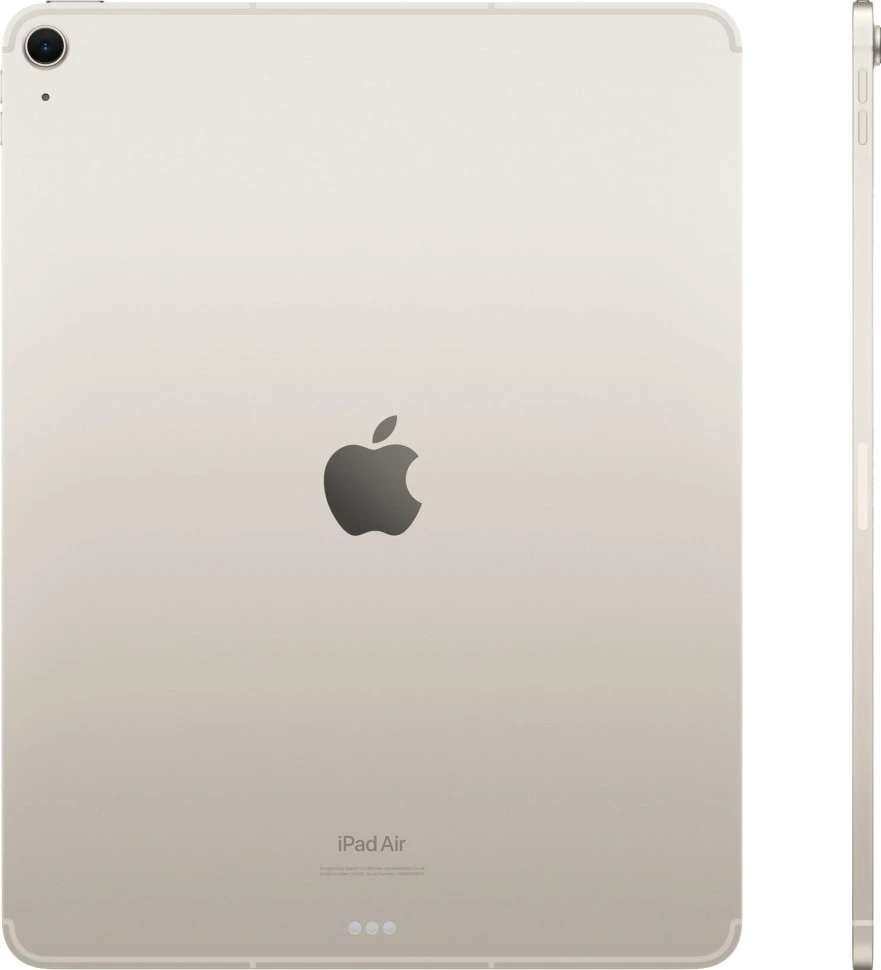 Планшет Apple iPad Air 13 (2025) 128GB Wi-Fi + Cellular Сияющая звезда (Starlight)