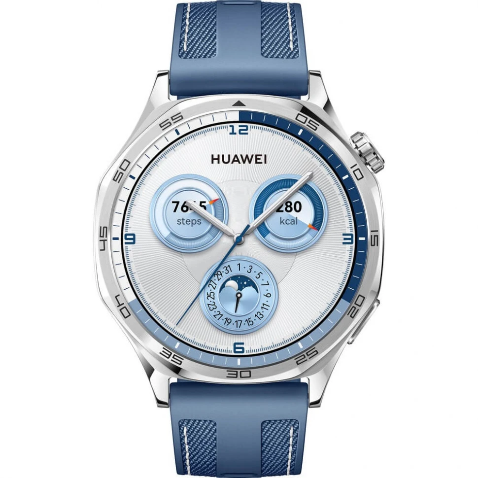 Умные часы HUAWEI Watch GT 5 46mm Синий (Blue Woven)