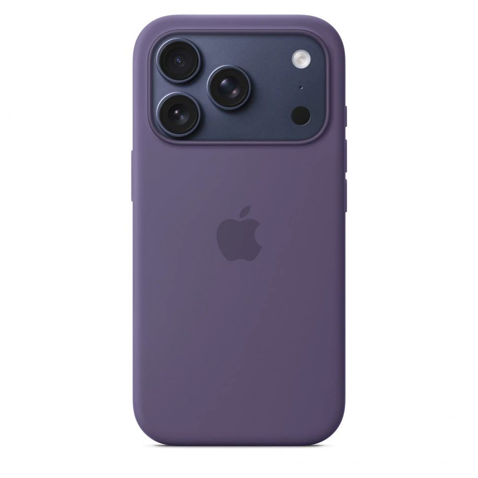 Чехол защитный Apple Silicone Case with MagSafe для iPhone 17 Pro Purple Fog