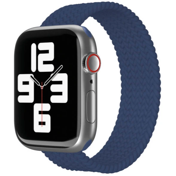 Ремешок VLP Braided Band для Apple Watch 40/41/42mm (S/M) Темно-синий