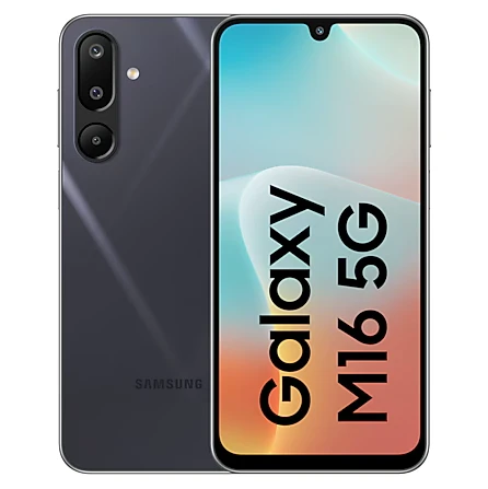 Смартфон Samsung Galaxy M16 5G 4/128GB Черный (Thunder Black)