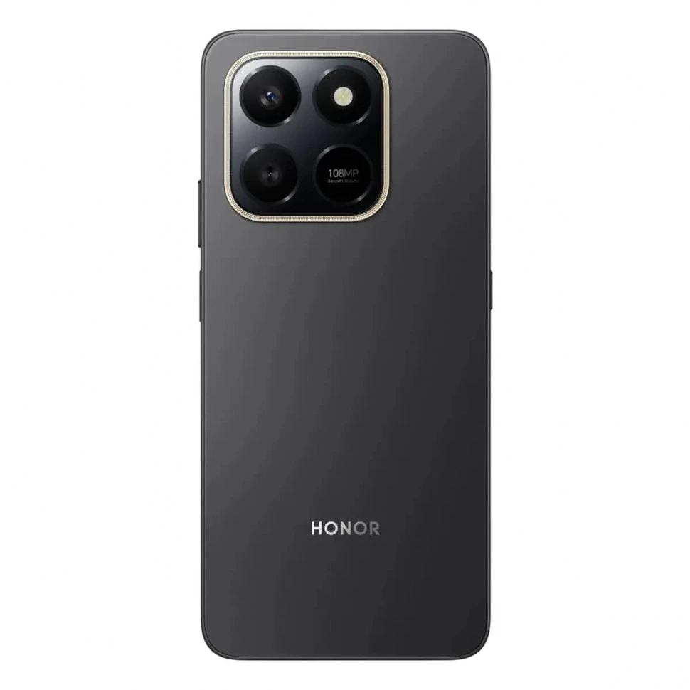 Смартфон HONOR X7d 6/128GB Черный (Velvet Black)