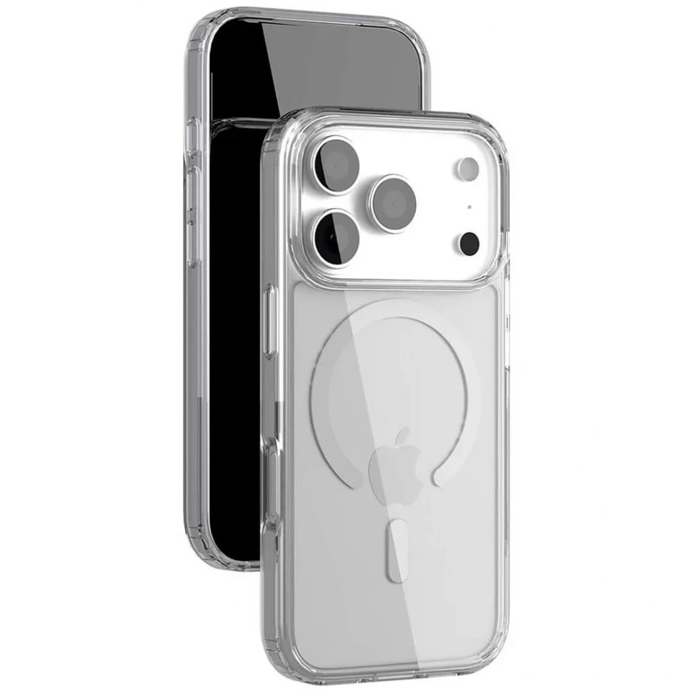 Чехол защитный VLP Lite Air Case MagSafe для iPhone 17 Pro Прозрачный