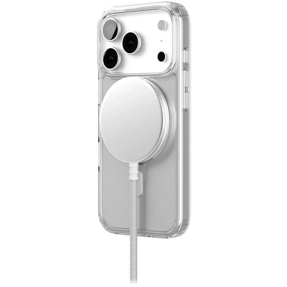 Чехол защитный VLP Lite Air Case MagSafe для iPhone 17 Pro Прозрачный
