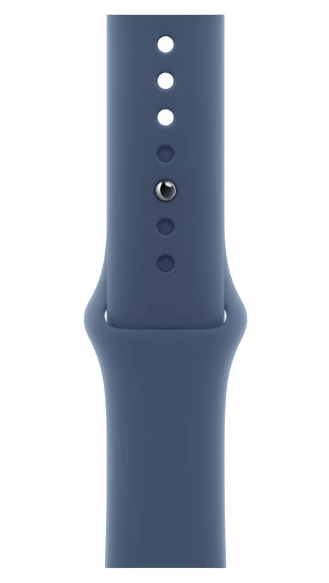 Умные часы Apple Watch SE 2024 44mm Silver Aluminum Case with Denim Sport Band (S/M)