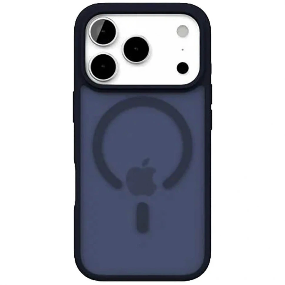 Чехол защитный VLP Lite Bloom Case MagSafe для iPhone 17 Pro Max Темно-синий
