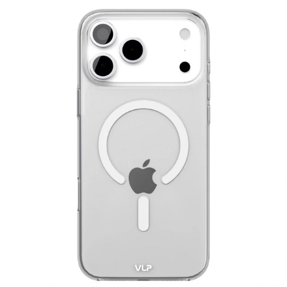 Чехол защитный VLP Puro Case MagSafe для iPhone 17 Pro Max Прозрачный
