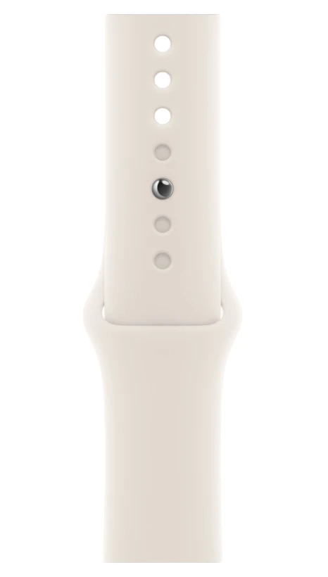 Умные часы Apple Watch SE 2024 44mm Starlight Aluminum Case with Starlight Sport Band (M/L)