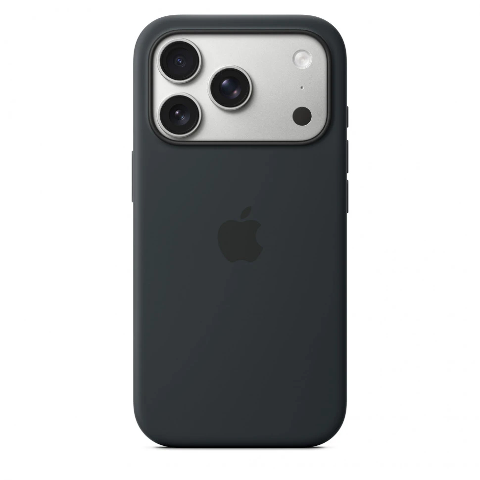 Чехол защитный Apple Silicone Case with MagSafe для iPhone 17 Pro Black