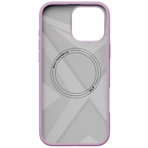Чехол защитный VLP Aster Pro Case MagSafe для iPhone 16 Pro Лавандовый