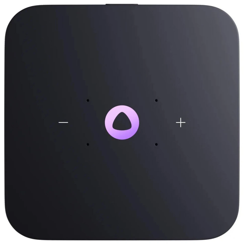 Умная колонка Яндекс Станция Миди с Zigbee Малиновый