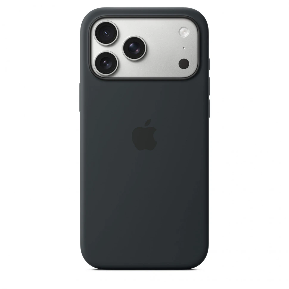 Чехол защитный Apple Silicone Case with MagSafe для iPhone 17 Pro Max Black