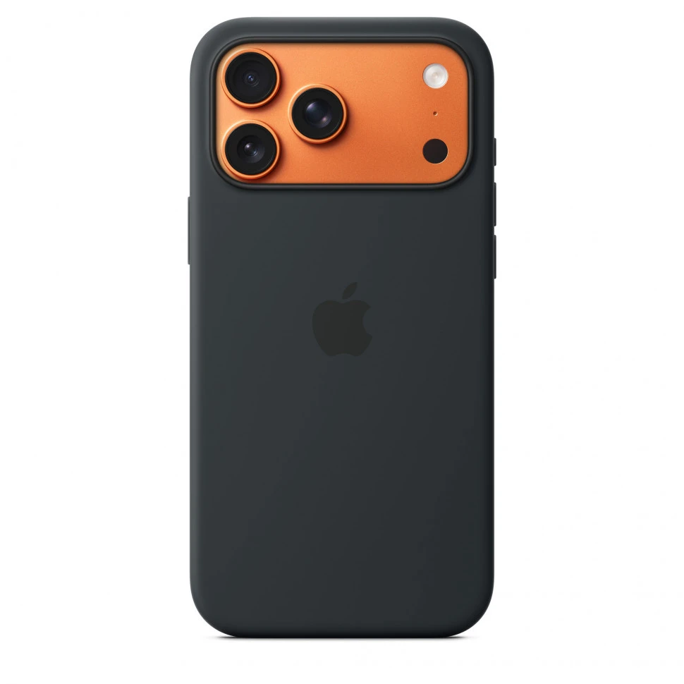 Чехол защитный Apple Silicone Case with MagSafe для iPhone 17 Pro Max Black