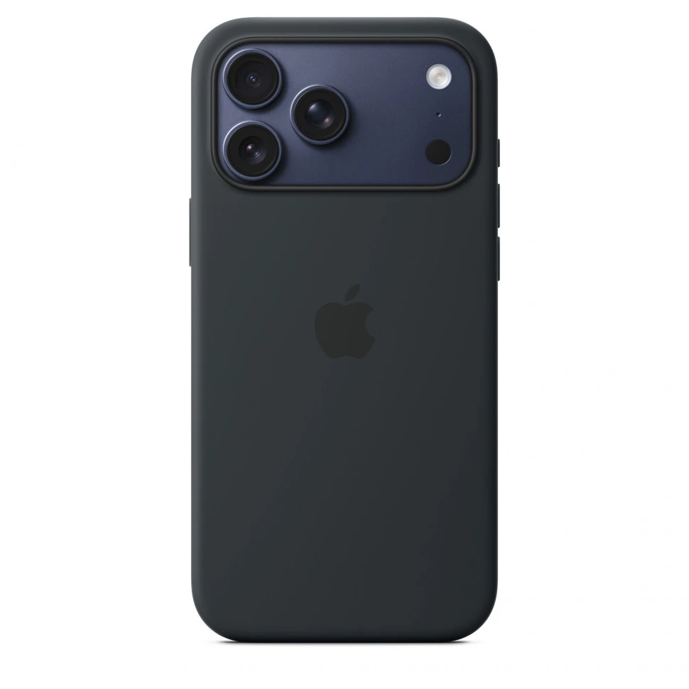 Чехол защитный Apple Silicone Case with MagSafe для iPhone 17 Pro Max Black