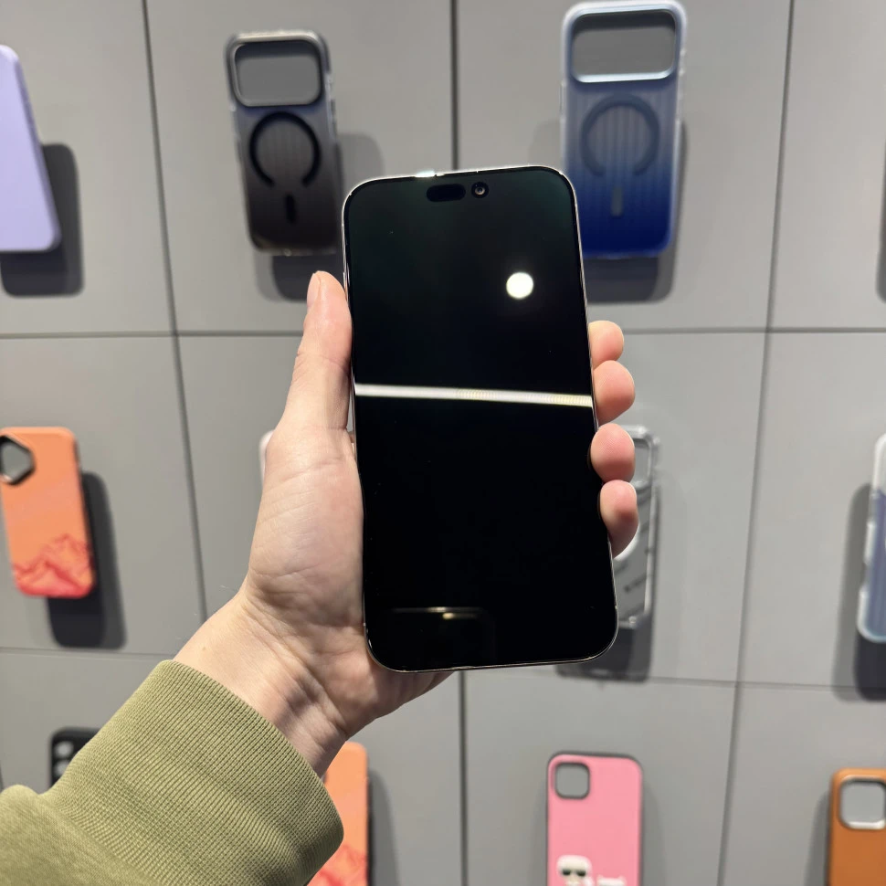 Смартфон Apple iPhone 16 Pro Max 256GB ASIS Натуральный титан (Natural Titanium) (Б/У)