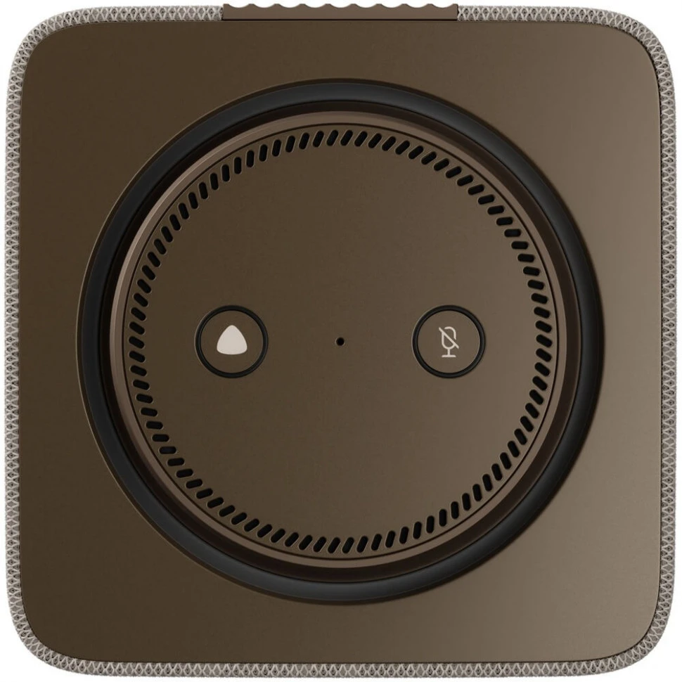 Умная колонка Яндекс Станция Макс с Zigbee Бежевый