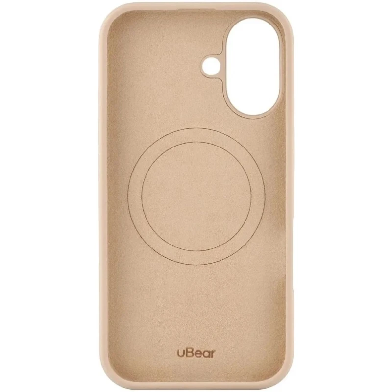 Чехол защитный uBear Touch Mag Case для iPhone 16 Латте