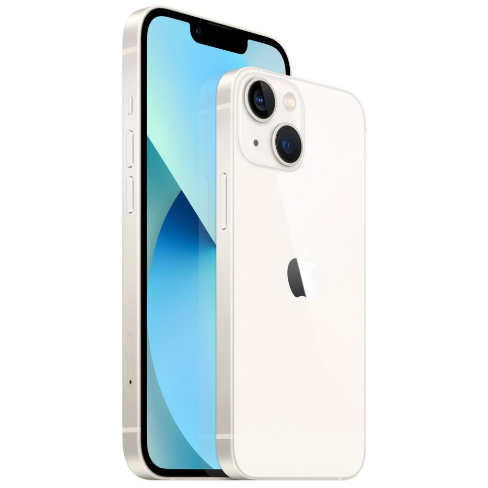 Смартфон Apple iPhone 13 256GB Белый (Starlight) DualSim