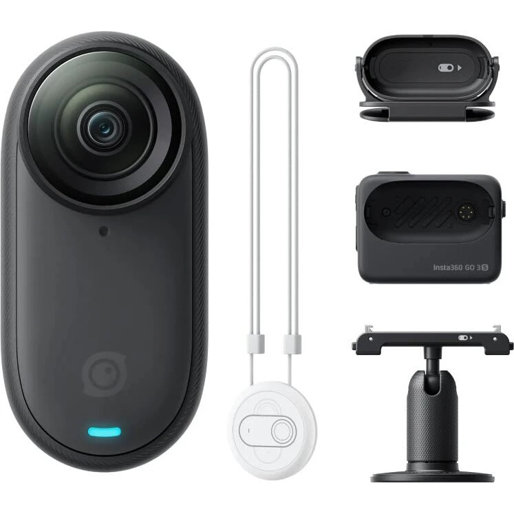 Экшн-камера Insta360 GO 3S Standard Bundle 128GB Черный (Midnight Black)