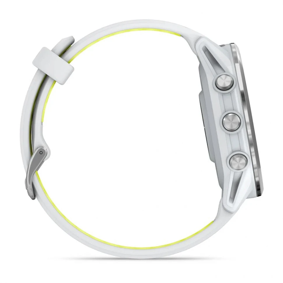 Умные часы Garmin Forerunner 970 Titanium with Whitestone Case and Whitestone/Translucent Amp Yellow Band (010-02969-01)